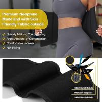 Entrenador de Faja para Mujer, Grasa del Beltre, torso Largo, sauna, entrenamiento,cinturones con Cremallera - details 1