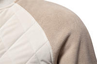 Chaqueta gruesa acolchada de terciopelo para hombre, chaqueta informal europea y americana, chaqueta superior de manga raglán, novedad de Otoño de 2024 - details 16