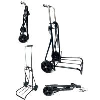 Mi Carros Carro de mano plegable, carro de equipaje compacto portátil, carro de herramientas, remolque pequeño, puede soportar alrededor de 25KG, se puede usar para tirar de mercancías Handli - details 2