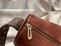 Bolso Bandolera De Cuero PU Vintage Para Mujer Pequeño Bolso De Mano Y Monedero Estilo Casual Viaje Decoración Sin Cierre De Cremallera - details 23