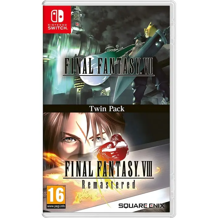 Juego Final Fantasy VII & VIII Remastered para Nintendo Switch PAL EU - Nuevo Original Precintado - 1