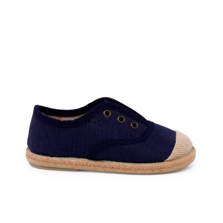 Pisamonas Zapatillas Lino Sin Cordones Puntera Yute - 1