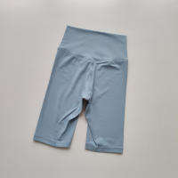 Shorts Deportivos Para Mujer Yoga High Waist Leggings Terciopelo Rápido Secado Ropa De Fitness Ciclismo Gimnasio - details 2