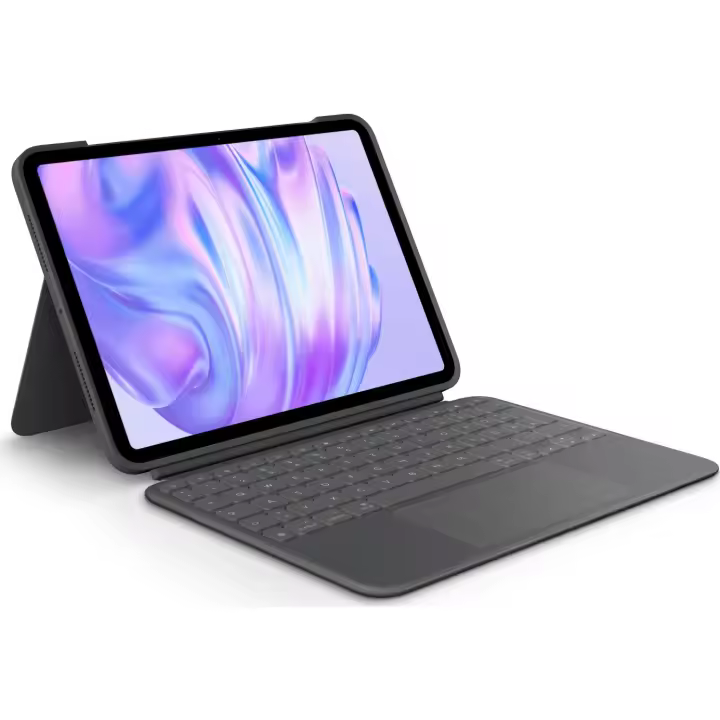 Logitech Combo Touch QWERTZ Alemán Smart Connector Grafito - 1
