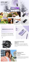 OPPO Smartphone A80 5G Morado 8GB+256GB MediaTek Dimensity 6300|Pantalla 6.67" 120Hz | Cámara 50MP | Batería 5100mAh con Carga 45W | Diseño Premium | Protección Ultra Resistente 360° - details 0