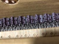 Capacitor Electrolytico De Aluminio NICHICON PM Serie 22uF 35V 5x11mm Bajo Impedancia Para Automóviles 100 Piezas 2024 - details 0