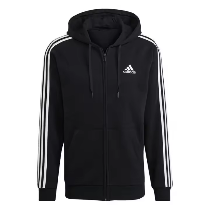Adidas Essentials Full-Zip Hoodie M GK9051 – Chaqueta con cierre completo y capucha ajustable, ideal para entrenamientos o un estilo urbano casual y cómodo. - 1