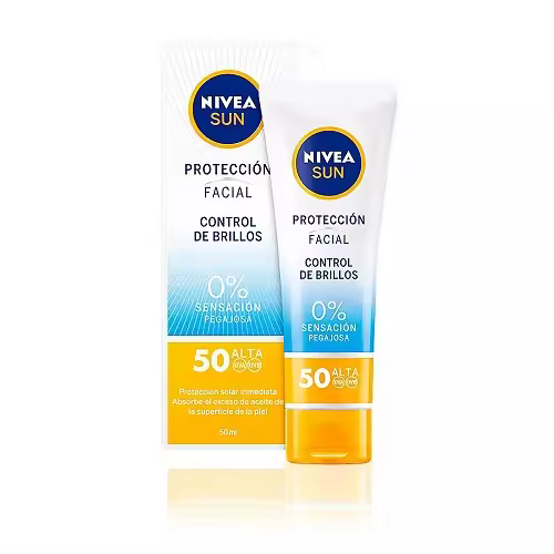 Nivea Sun Facial Control De Brillos Spf50 50 Ml - 1