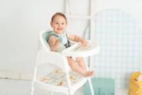 Olmitos - Trona Evolutiva 3 en 1 para Bebé: Trona, Silla Infantil y Mesa con Silla - Arnés de Seguridad, Bandeja Extraíble, Ligera y Ajustable - details 1