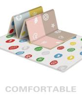 Tapete Educativo Para Bebés Plegable Grande Doble Cara Tapete De Juego Para Niños Alfombra Infantil Fácil De Transportar - details 0