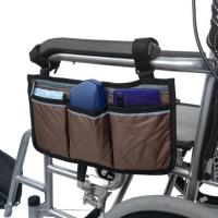 Bolsa Impermeable Para Silla De Ruedas Con Bandeja Reflectante Segura Gran Capacidad Almacenamiento Multifuncional Para Andadores - details 12