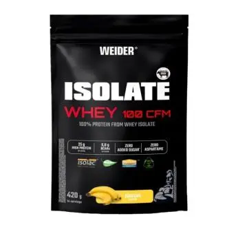 WEIDER ISOLATE WHEY 100 CFM banana 420gr. - 1