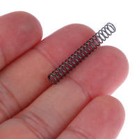 10PCS Resorte Pequeño De Acero Para Recarga De Bolígrafos Miniatura Diámetro De Hilo 0.4mm Herramienta De Madera DIY - details 2