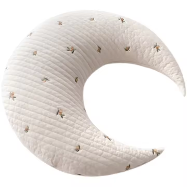 Almohada para dormir para bebés, almohada para niños, cojín de verano para recién nacidos, almohada linda de algodón puro para niñas - 1