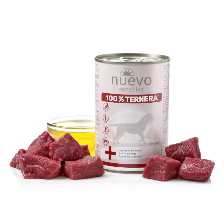 NUEVO Lata Perro SENSITIVE 100% Ternera NUEVO 6 uds - Pack de 6 unidades - 1