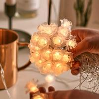 Caja De Batería Para Luces LED En Forma De Rosas 1PC Lámpara De Cadena De Flores Para Fiestas Y Vacaciones De Navidad - details 4