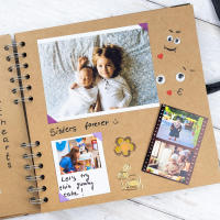 Álbum De Fotos DIY Para Boda Aniversario Regalos Scrapbooking Papel Plegable Para Cumplir Años Y Memoria Personalizada - details 1