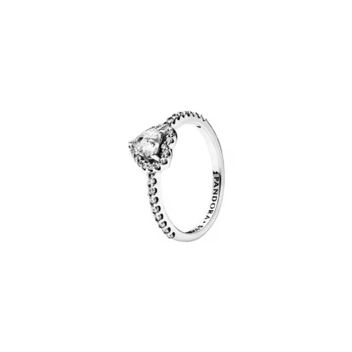 ANILLO PANDORA CORAZON EN RELIEVE - 1