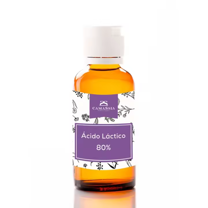 Camassia Ácido láctico 80% | Ácidos cosméticos | Para regular el pH de las cremas caseras - 1