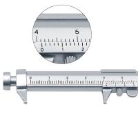 Cepillo De Medición Vernier Plástico Azul Negro Estilo Bolígrafo Mecánico Para Estudiantes Herramienta De Medición 100mm - details 5