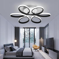 Lámpara De Techo LED Moderna Para Pasillo Sala De Estar Dormitorio Comedor Oficina Iluminación Interior Blanco Fuente De Aluminio - details 10