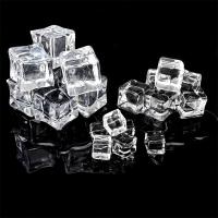10 Piezas De Cubos De Hielo Artificiales En Forma Cuadrada De Acrílico 15mm/20mm/25mm/30mm Para Fotografía Y Decoración De Hogar - details 3