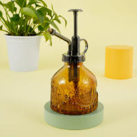 Botella De Rociador De Vidrio Vintage Para Riego De Plantas Y Jardín Sprayer De Flores Irrigación Doméstica Herramientas De Jardinería - details 2