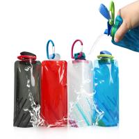 Bolsa De Agua Plegable Ultra Ligera De 700ml Para Deportes Al Aire Libre Y Camping Con Manija Y Ganchillo Utensilio De Cocina Para Adultos - details 0