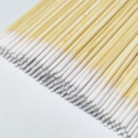 Cotonete De Madera Con Puntas Agudas Doble Final Para Microtejido Cotonetes De Algodón Para Retirar Maquillaje Eco-amigable Pack De 50/100/200/300/400 - details 7
