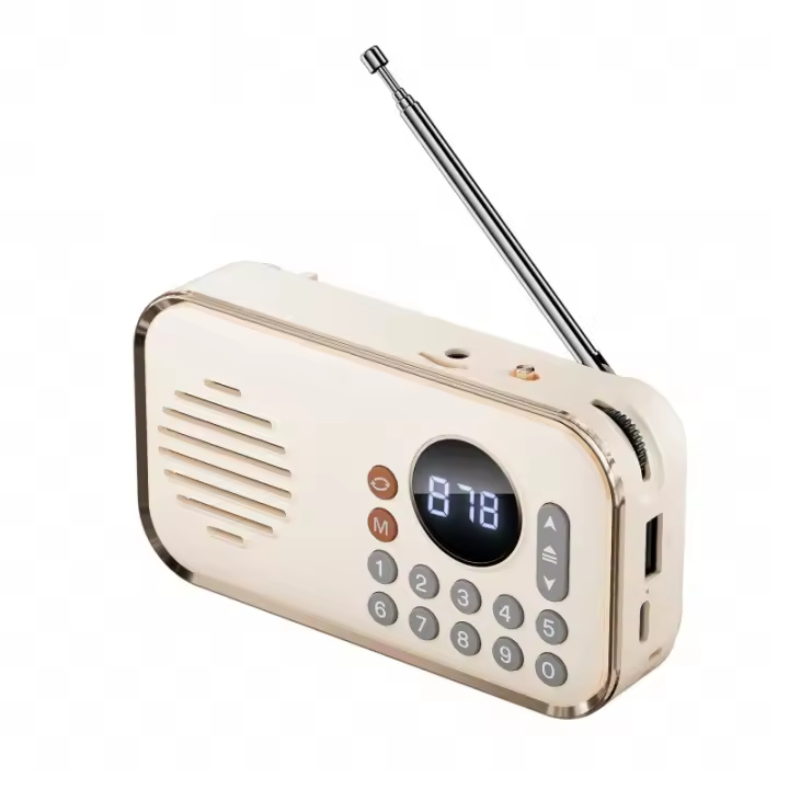 Radio Altavoz Bluetooth Mini Tarjeta U Disco Música Portátil Walkman Altavoz Bluetooth - 1