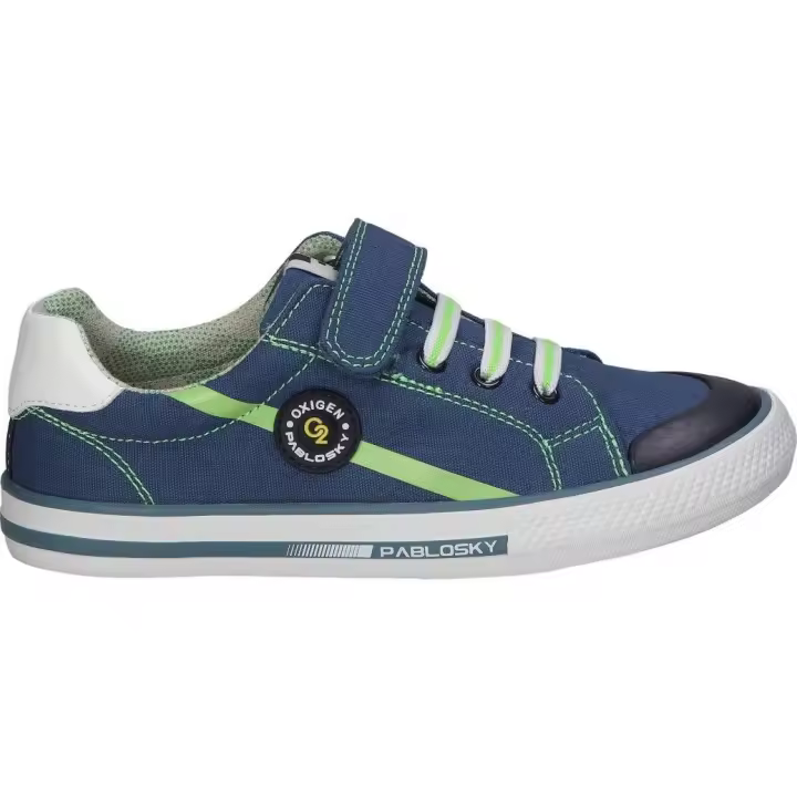 PABLOSKY I Zapatillas para Niño Pablosky en Color Azul con Cierre de Velcro y Transpirables - Modelo 976010 - 1