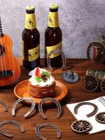 Mini Lanterna Decorativa Con Vela LED 4 Pulgadas 12 Piezas Colgantes Para Camping Centros De Mesa Vintage Ornamentos De Fiesta - details 14