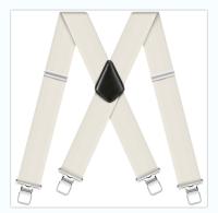 Suspenders Para Hombres Clásicos De Alta Resistencia 2 Pulgadas Anchos Clips Fuertes X-Back Ajustables Elasticos Para Trabajo - details 8