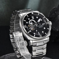Reloj De Pulsera De Lujo Para Hombres PAGANI DESIGN 2025 Reloj Métrico Automático Mecánico Resistente Al Agua 200M Acero Inoxidable Cronógrafo De Silicona - details 14
