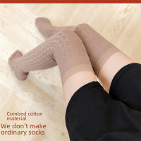 Medias Altas De Algodón Para Mujer Estilo Académico Slim Thigh Medias De Torque Al Por Mayor Nueva 2024 - details 4