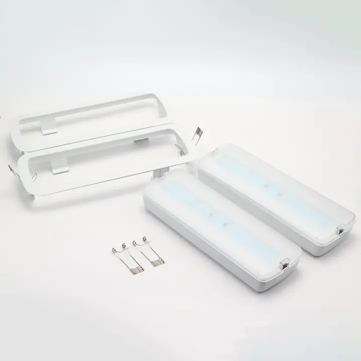 ALPINALUZ Luz de Emergencia LED 3W 265lm Autonomia 3h Empotrable o Superficie  emergencias leds seguridad - 1