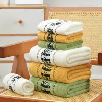 Juego de Toallas de 3 Piezas, Fibra de Bambú, Algodón, Antibacterian, Desodorante, Suave y absorbente - details 1