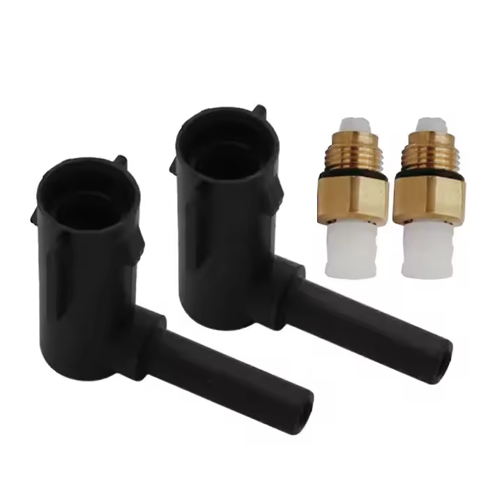 Pair Air Suspension Strut Repair Elbow Fitting Fit Jeep Grand Cherokee 2011-2020 jy - 1