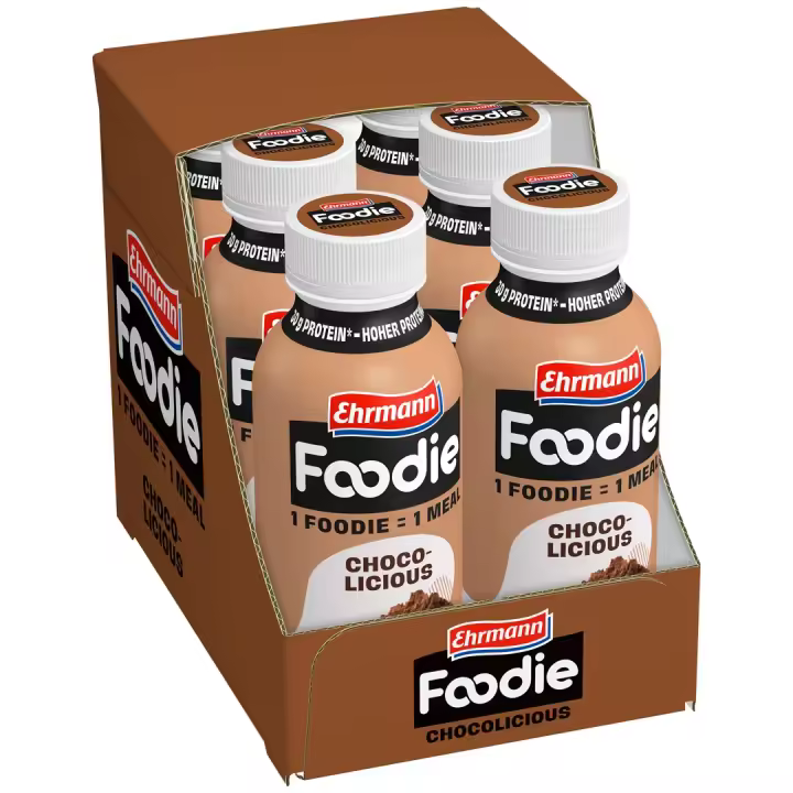 EHRMANN - BEBIDA FOODIE - CHOCOLATE - 30G PROTEIN - 6u (400ml) - 1