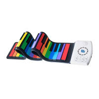 Piano Digital Portátil De 49 Teclas Plegable Con Batería Recargable Para Niños Y Adultos Instrumento Musical Para Principiantes - details 12