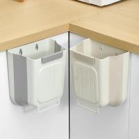 Bandeja De Cocina Plegable Y Colgante Para Lixo Gran Capacidad Fácil De Limpiar Soporte En La Pared Sin Necesidad De Doblar - details 5
