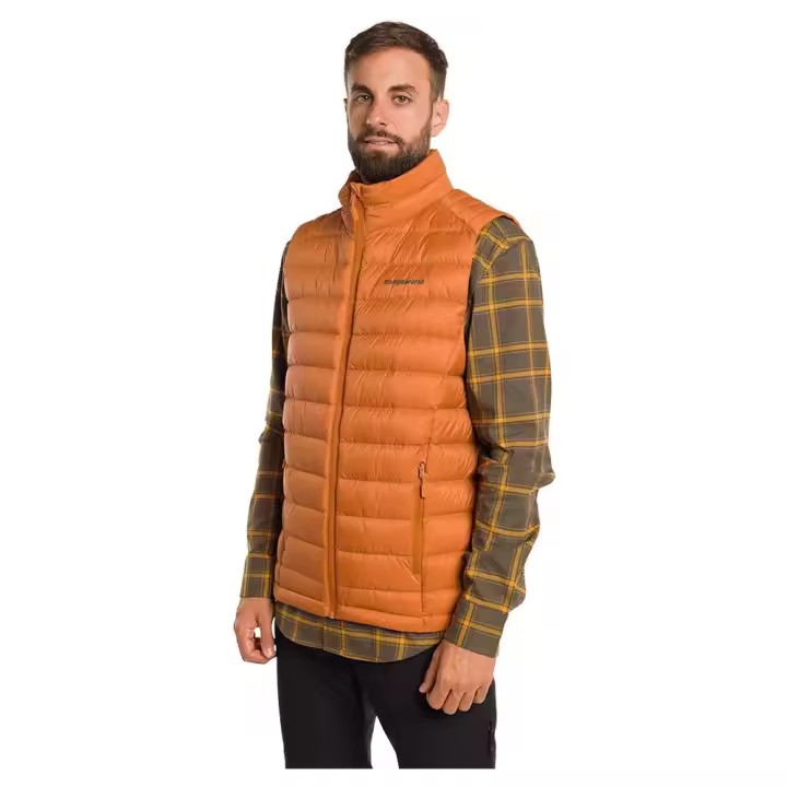Ropa hombre Chalecos Trangoworld Chaleco Otal Dc Naranja - 1