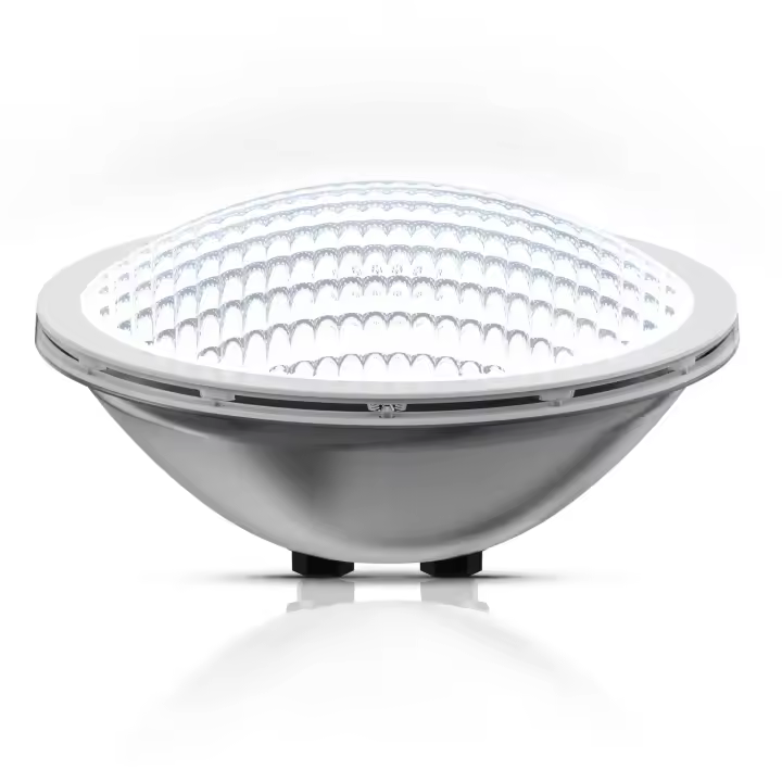 Foco LED para piscina PAR56, 30 W, estanco, IP68, sumergible, 12 V DC/AC, Blanco frío 6000 K - 1