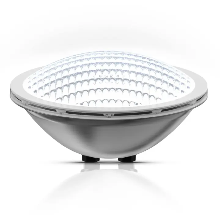 Foco LED para piscina PAR56, 30 W, estanco, IP68, sumergible, 12 V DC/AC, Blanco frío 6000 K - 1