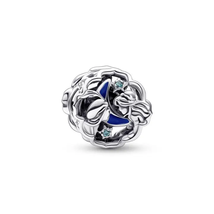 PANDORA Charm Aladdín Princesa Jasmine Genio Disney Plata Ley - 1