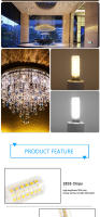 6pcs Bombilla LED G9 3W 5W 7W Cerámica SMD Reemplazo De Luz Halógena Para Candelabro Voltaje AC180-265V Luz Fría (5500-7000K) - details 1