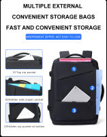 Mochila Multifuncional Fenruien Para Hombres Moda Negocios Clásica De Viaje Alta Calidad Ajuste Para Portátil De 17.3 Pulgadas - details 7