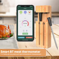 Termómetro De Carne Inalámbrico Digital Para Cocina Y Barbacoa Herramientas De Cocinar Smart Bluetooth Termómetro Inteligente Para Horno Y Asador - details 2