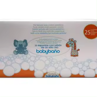 Babybaño Esponja Jabonosa De Un Solo Uso Para Bebés - 1