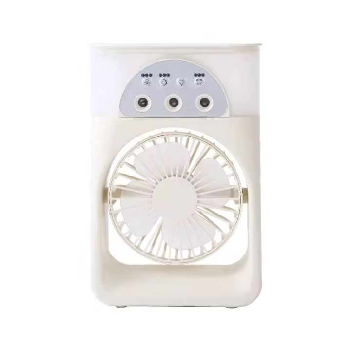 Verano Nuevo escritorio temporizado Tres orificios ventilador de pulverización Fuerte ventilador refrigerador - 1
